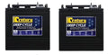 2 x Century Deep C105 Cycle battery 6v 225Ah