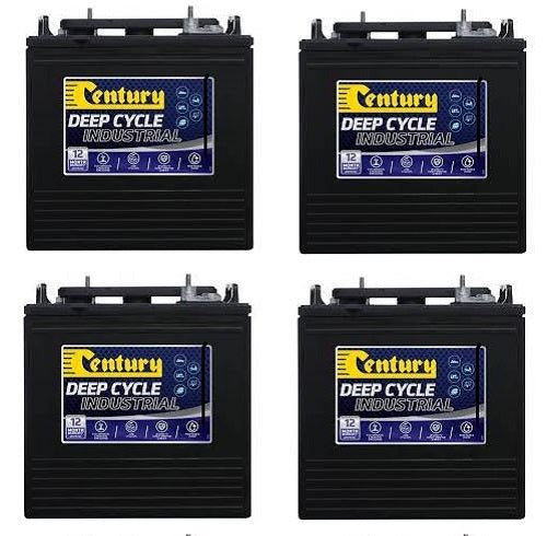 4 x Century Deep C105 Cycle battery 6v 225Ah