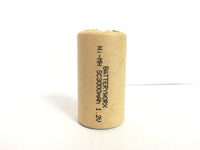 Sub C Battery Cell, 3000 mAh, Ni-Mh