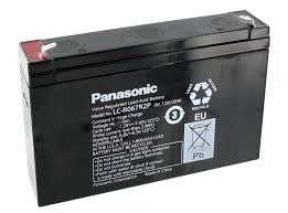 Panasonic SLA Alarms battery 6v 12Ah LC-R0612P1