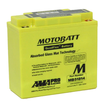 Motobatt Motorbike battery 12v 22Ah MB51814