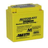 Motobatt Motorbike battery 12v 11Ah  MB9U