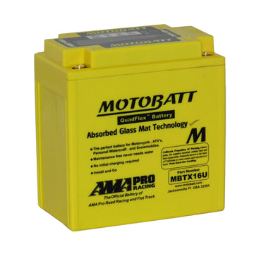 Motobatt Motorbike battery 12v 19Ah  MBTX16U