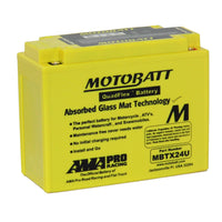 Motobatt Motorbike battery 12v 25Ah  MBTX24U