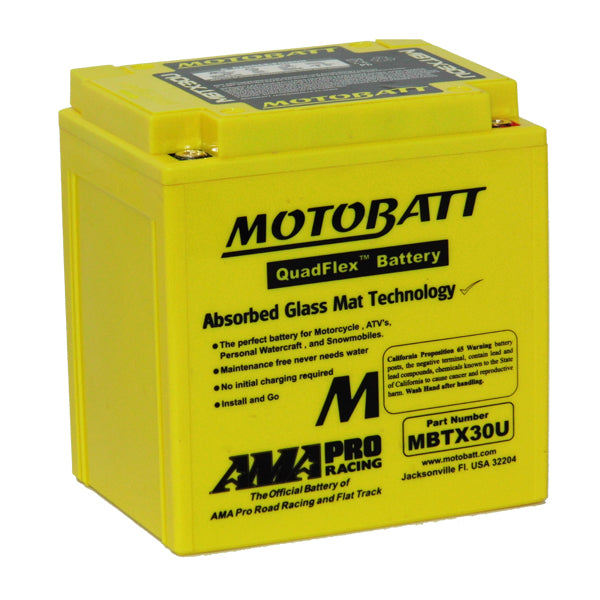 Motobatt Motorbike battery 12v 32Ah  MBTX30U