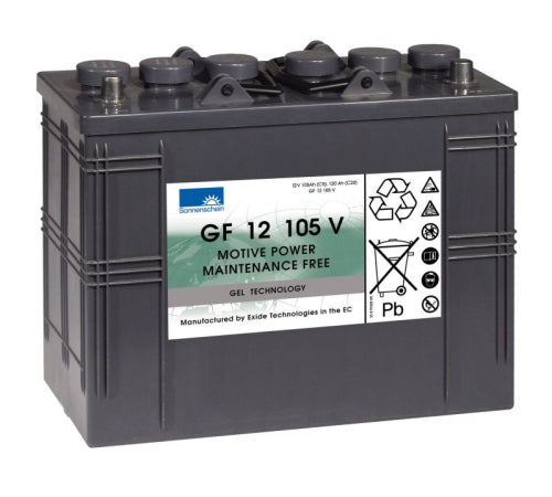 Sonnenschein Traction battery for Floor Scrubbers and Lifting equipment