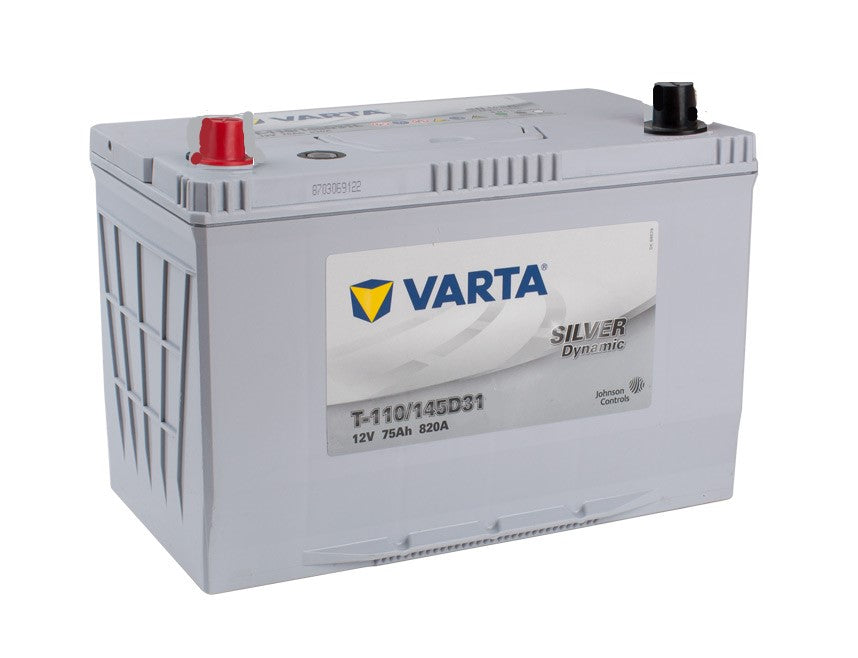 VARTA T-110/45D31L バッテリー 12V 75Ah 820A VARTA T-110/45D31L バッテリー 12V 75Ah 820A