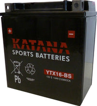 Katana Motorbike battery YTX16-BS