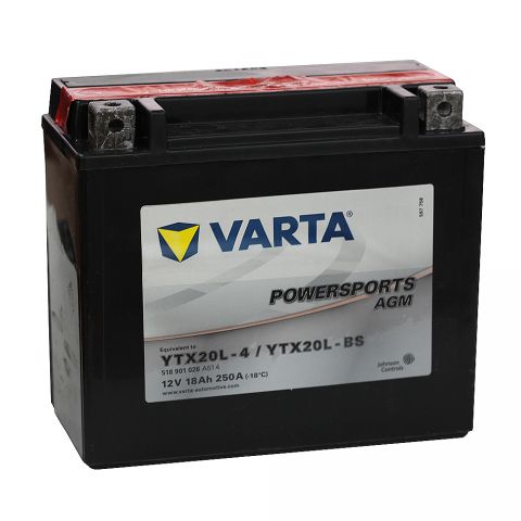 Varta 12V/12Ah - moto LF (YTX14-4/YTX14-BS)