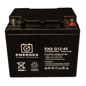 Energex Mobility Scooter battery 12v 45Ah GEL Deep Cycle  SUPER SPECIAL !!!!