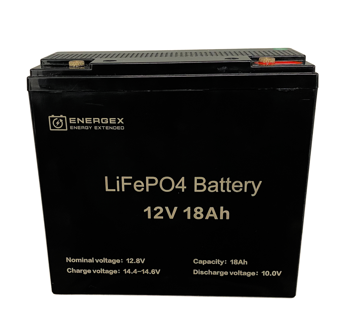 Energex 12.8V 18Ah LiFePO4 Lithium Battery BatteryWorx