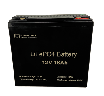 Energex 12.8V 18Ah LiFePO4 Lithium Battery