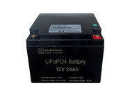 Energex 12.8V 24Ah LiFePO4 Lithium Battery