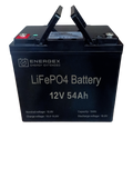 Energex 12.8V 54Ah LiFePO4 Lithium Battery